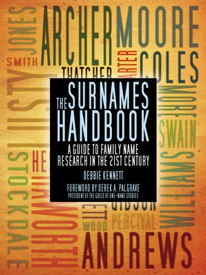 cover image of The Surnames Handbook